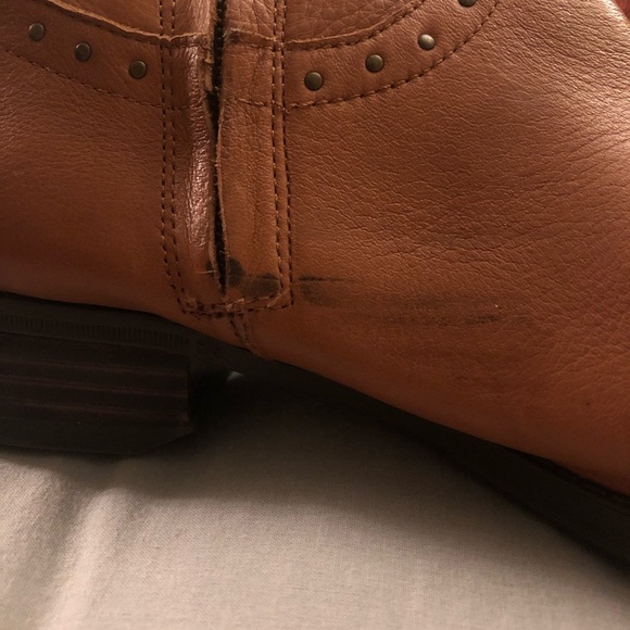 SAM EDELMAN PRINA STUDDED RIDING KNEE HIGH BOOTS - Picture 9 of 9